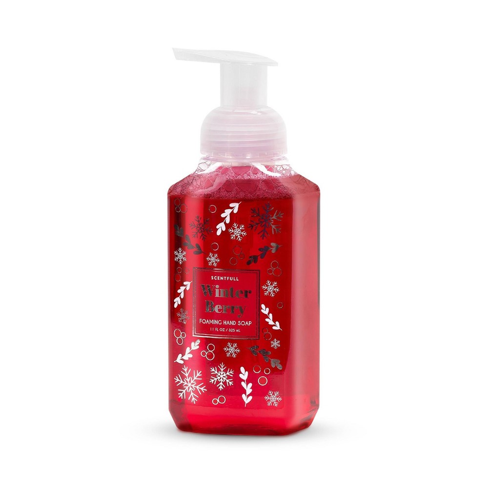 Scentfull Foaming Hand Soap Winter Berry, 11 fl oz