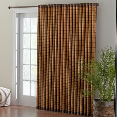 BrylaneHome Bamboo Grommet Panel