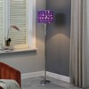 63" Lavender Roses in Bloom Acrylic Metal Floor Lamp - Ore International: UL Listed, Modern Design with Push Button Foot Switch - 4 of 4