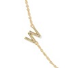 Kendra Scott 14K Gold Over Brass Mini "W" Initial Pendant Necklace - Gold - 3 of 3
