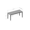South Shore Wood Bench Polypropylene - 4 of 4