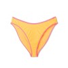Women's Colorblock Ultra High Leg Extra Cheeky Bikini Bottom - Wild Fable™ Orange/Pink - 4 of 4