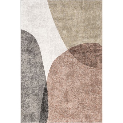 Nuloom Emelia Abstract Circles Indoor Area Rug