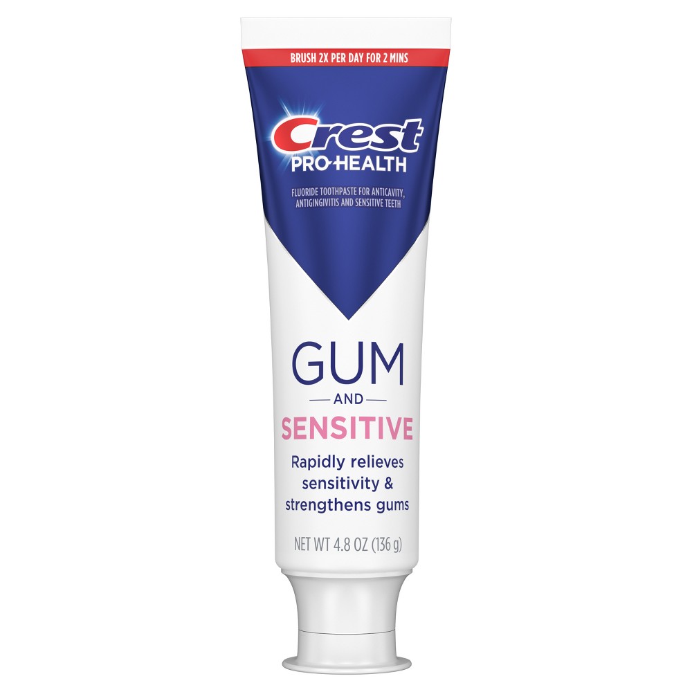 Photos - Toothpaste / Mouthwash Crest Pro-Health Sensitive and Gum All Day Protection Toothpaste - 4.8oz 