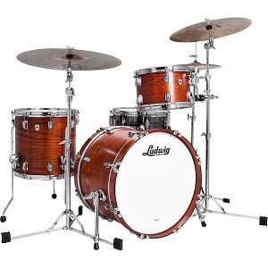 Ludwig Classic Oak 3-Piece Downbeat Shell Pack With 20" Bass Drum - 1 of 2