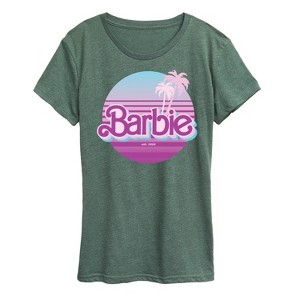 Women's - Barbie - Retro Style Short Sleeve Graphic T-Shirt - 1 of 4