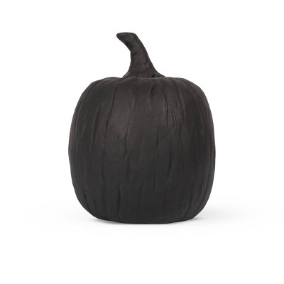 Large Terracotta Pumpkins Black - Bullseye's Playground™