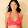 Women's Faux Wrap Triangle Bikini Top - Shade & Shore™ - image 3 of 4