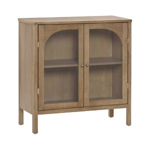 Nathan James Mason Console Cabinet with Doors Brown - 1 of 4