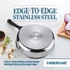 Farberware Reliance 3qt Stainless Steel Covered Saute Pan: Dishwasher-Safe, Tempered Glass Lid, Induction Compatible - 4 of 4