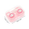 Unique Bargains Contact Lens Case Contact Lens Container Contact Lens Carrier 2.68"x1.77"x1.1" 1 Set - 3 of 4