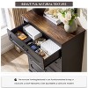 Farmhouse Dresser for Bedroom, Rustic Wood Chest of Drawers for Bedroom - 2 of 4
