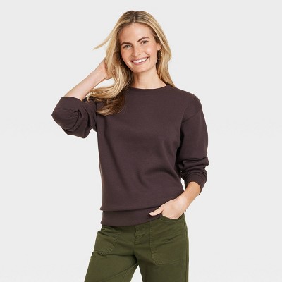 Women's Bubble Hem Sweatshirt - Universal Thread™ Gray 4x : Target