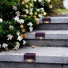 Link 8 Pack Solar Step Lights Waterproof Pathway Deck Lights Outdoor Patio Yard Garden Garage Warm Light - 3 of 4