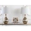 Elli Table Lamp (Set of 2) - 26 Inch Height - LIT4012 - Silver/Off-White - Safavieh - 4 of 4