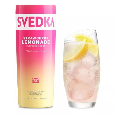 SVEDKA Strawberry Lemonade Flavored Vodka - 750ml Bottle