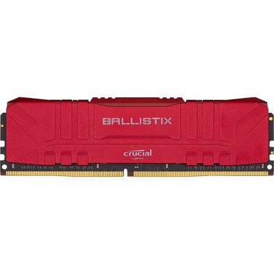 Crucial Ballistix Gaming Memory - For Computer - 16 GB (2 x 8 GB) - DDR4-3000/PC4-24000 DDR4 SDRAM - CL15 - 1.35 V - Non-ECC - Unbuffered - 288-pin