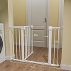 BabyBond 27-43 Inches Baby Gate for Stair and Doorway,with Extenders and Pressure/Hardware Mounting Kit, 36" Tall - 2 of 4