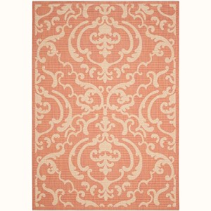 Courtyard CY2663 Power Loomed Indoor/Outdoor Area Rug  - Safavieh - 1 of 4