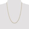 Black Bow Jewelry 1.7mm 10k Yellow Gold Polished Singapore Chain Necklace - 2 of 4