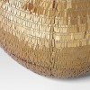 9"x11" 3D Christmas Disco Ball Shape Sequin Pillow Champagne Gold - Wondershop™ - 4 of 4