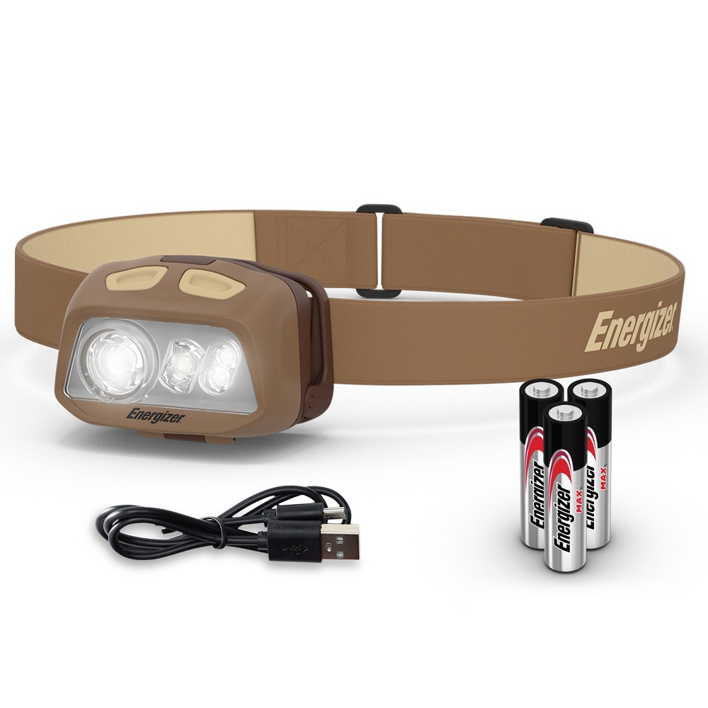 Photos - Torch Energizer 575 Lumen Hybrid Powered LED Headlamp 