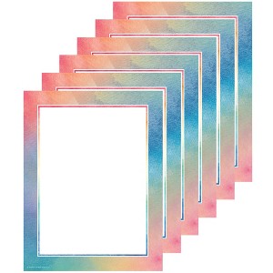 Teacher Created Resources® Watercolor Computer Paper, 50 Sheets Per Pack, 6 Packs - 1 of 2