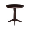 International Concepts 36" Round Top Pedestal Table - 34.9"H - 2 of 4