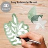 Big Dot of Happiness Eucalyptus Greenery - DIY Classroom Decorations - Bulletin Board Cut-Outs - Set of 40 - 2 of 4