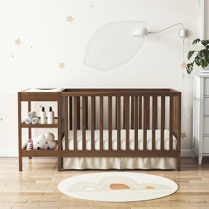 Baby Relax Ema 3-in-1 Convertible Crib & Changer Combo - 1 of 2