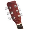 Ashthorpe Left-Handed Full-Size Cutaway Dreadnought Acoustic Electric Guitar Package with Premium Tonewoods - 3 of 4