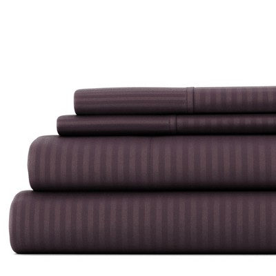 Luxe Embossed 4 Piece Sheet Set - Ultra Soft, Easy Care - Becky Cameron
