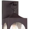 Possini Euro Design Tyne Modern Wall Light Sconce Bronze Metal Hardwire 6" Fixture Clear Seedy Glass for Bedroom Bathroom Vanity Reading Living Room - 3 of 4