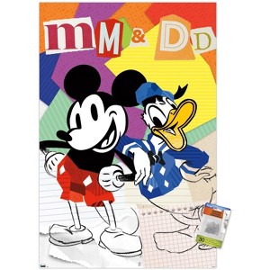 Trends International Disney Mickey Mouse & Donald - Design Elements Unframed Wall Poster Prints - 1 of 4