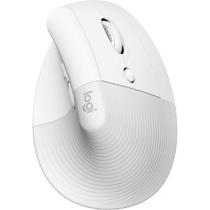 Logitech Lift for Mac (Off-white) - Optical - Bluetooth - Off White - 4000 dpi - 6 Button(s) - 1 of 4