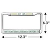 Southeastern Louisiana University Full Size Standard License Plate Metal Frame - 4 of 4