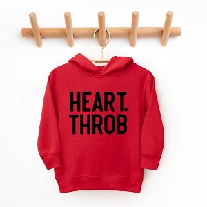 The Juniper Shop Heart Throb Small Heart Puff Print Toddler Graphic Hoodie - 1 of 3