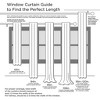 PAGED Twist Tab Lined Window Curtain Panel, Light Filtering Privacy Curtain for Bedroom & Living Room - 4 of 4