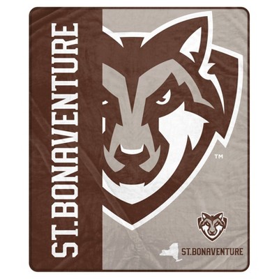 NCAA Saint Bonaventure Bonnies Ultra Soft Tailgate Throw Blanket