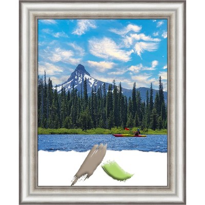 Amanti Art Salon Silver Narrow Picture Frame