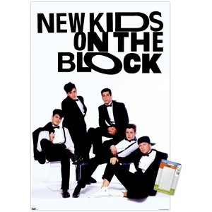 Trends International New Kids on the Block - Tuxes Unframed Wall Poster Prints - 1 of 4