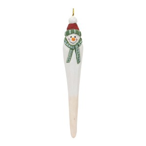 Melrose Snowman Drop Ornament (Set of 12) - 1 of 3