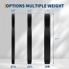 2-Inch Rubber Bumper Plates High Bounce, Barbell Weight Plate Set 10 Lbs to 160Lbs, Black Barbell Plates for Deadlifts, Home Gym & Commercial Use - 3 of 4