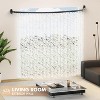 Curved Shower Curtain Rod 43" to 72" Adjustable, Stainless Steel Rustproof Expandable Round Shower Curtain Rod - 2 of 4
