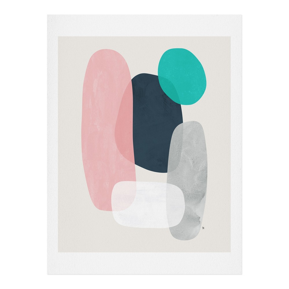 11" x 14" Tracie Andrews Enyo Wall Art Print Pink - society6
