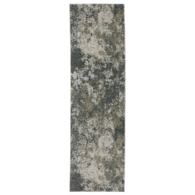 Oriental Weavers Alton 531L9 Teal/ Grey Indoor Area Rug - 2'3" x 7'6"