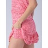 X BY GOTTEX Kate Ruffled Performance Skort: Sporty Elegance - 4 of 4