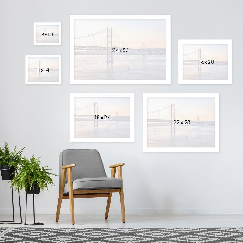 Americanflat Modern Wall Art Room Decor - Abril Bridge by Manjik Pictures, 3 of 6