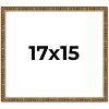 PosterPalooza | Textured Gold Picture Frame - UV Acrylic, Backing Board, Hanging Hardware Included - 3 of 4