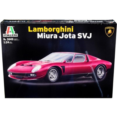 Skill 2 Model Kit Lamborghini Miura Jota Svj 1 24 Scale Model By 